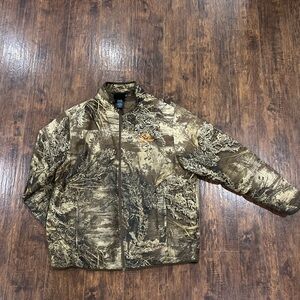 Realtree Brown and Tan Camo Jacket with Logo